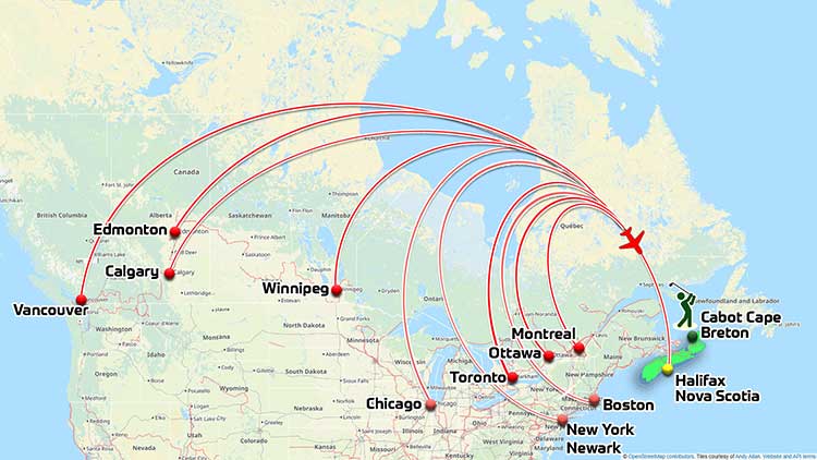 Non Stop Flights To Halifax